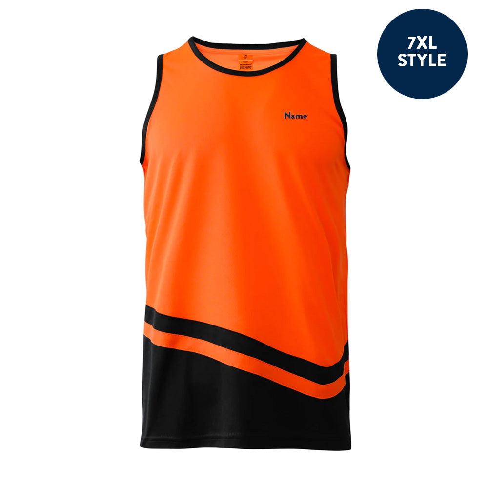 NZV Hi Vis Sleeveless Tee (Akl Wlg Nel and Chc)