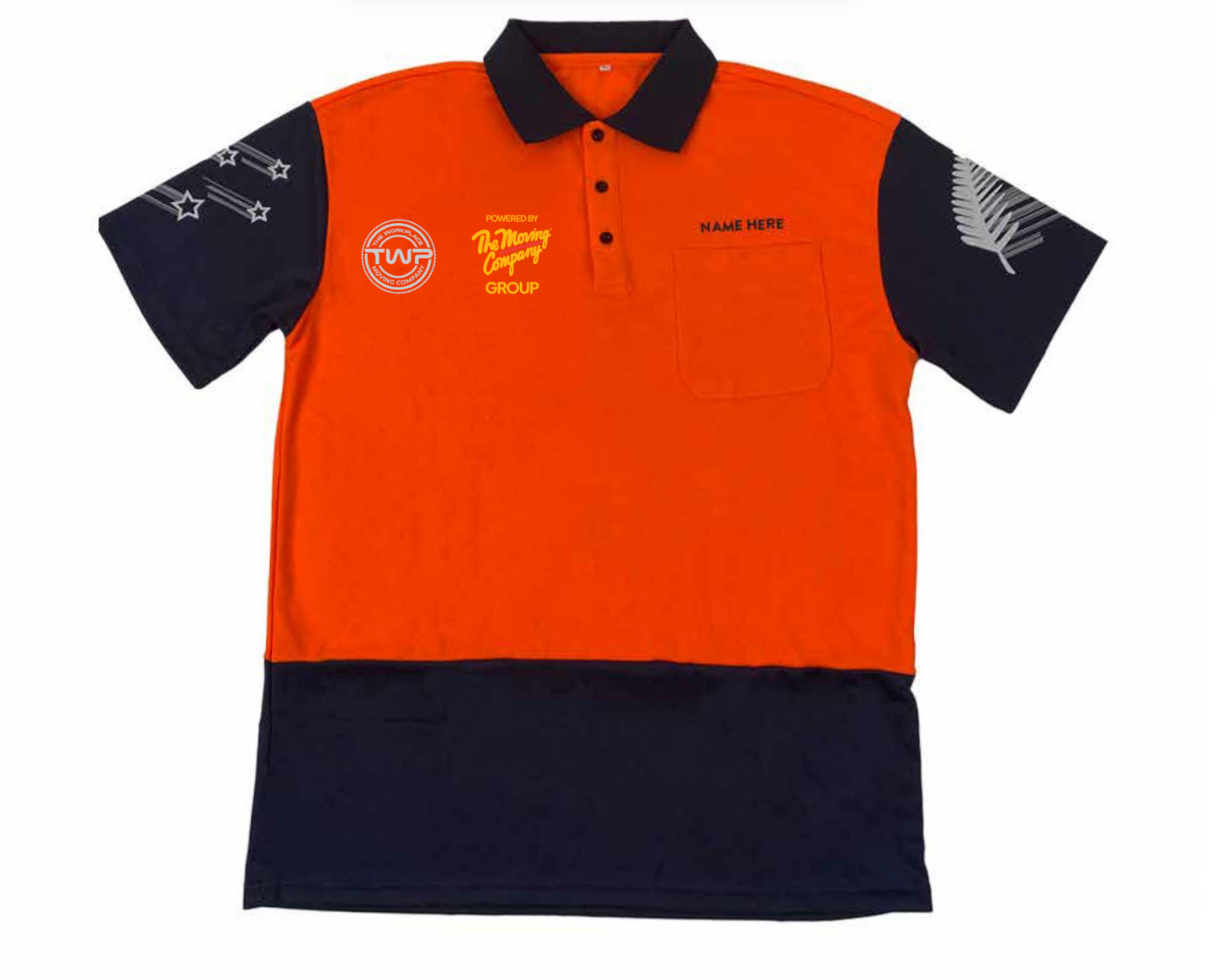 TWP Hi Viz Short Sleeve Polo